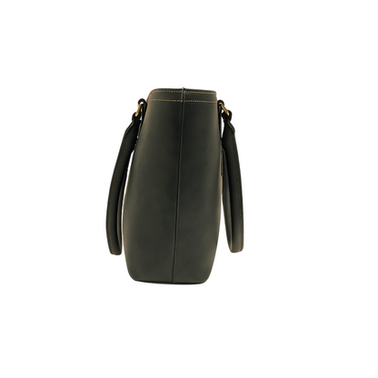 Chic Faux Leather Tote Bag